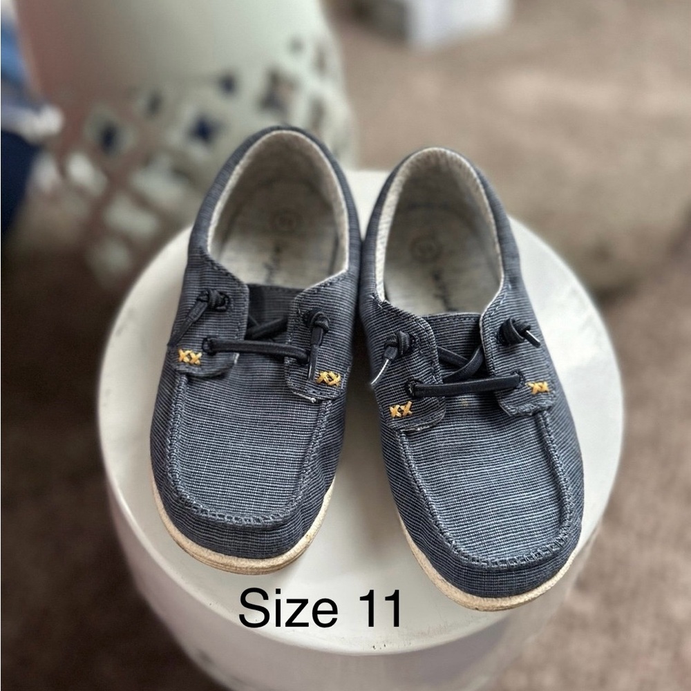 Cat & Jack Kids Boat Shoes Size 11